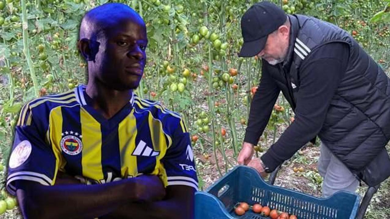 Antalya'da Fenerbahçeli üreticinin Kante'nin adını yazdırdığı yer şaşırttı