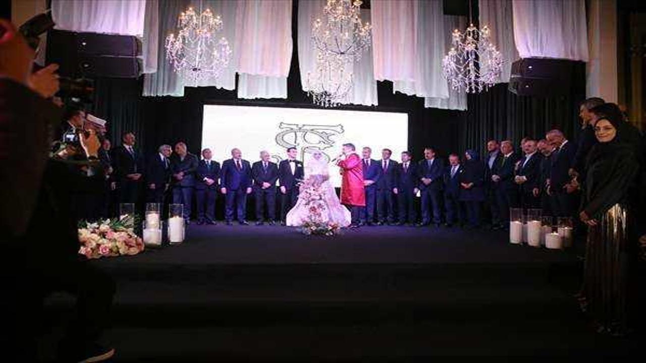 Dışişleri Bakanı Hakan Fidan, nikah şahitliği yaptı