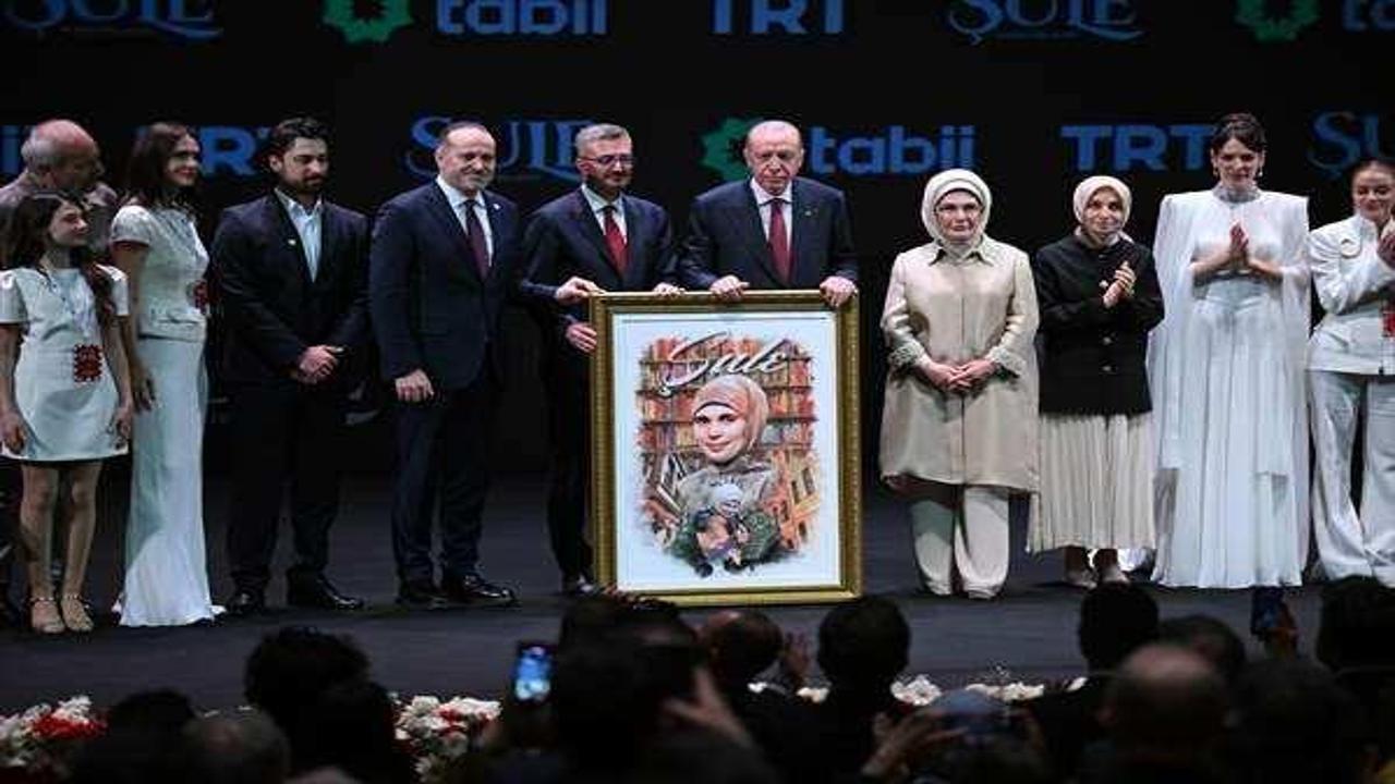 Cumhurbaşkanı Erdoğan, “Şule Senin Hikayen” dizisinin galasına katıldı