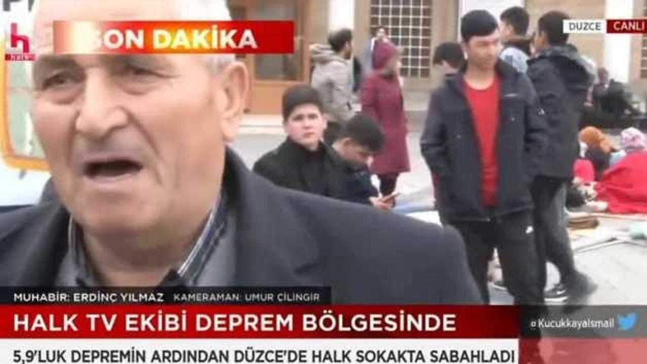 Vatandaş Erdoğan'a dua etti, Halk Tv ne yapacağını şaşırdı! - Video 7
