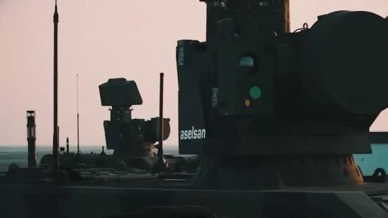 HİSAR-A kabul atışında hedefi tam isabetle vurdu