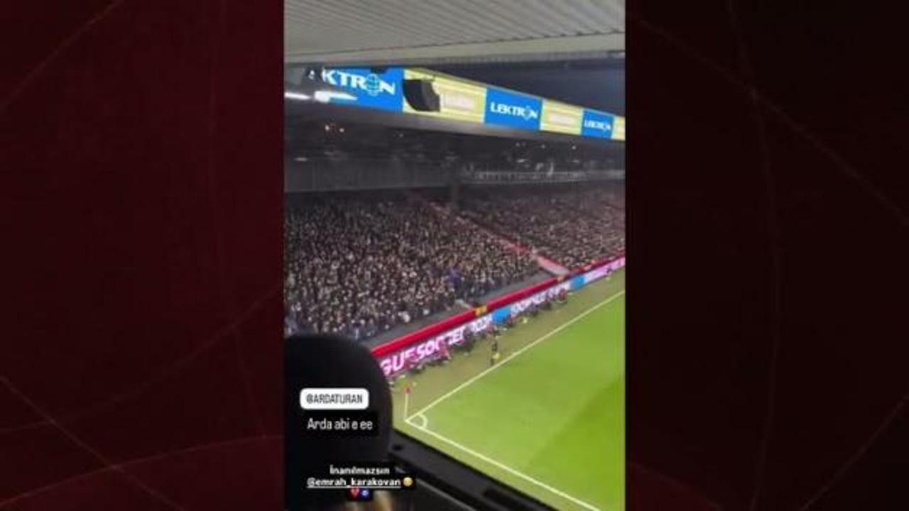 Teknik Direktör Arda Turan'a Londra'da sevgi seli