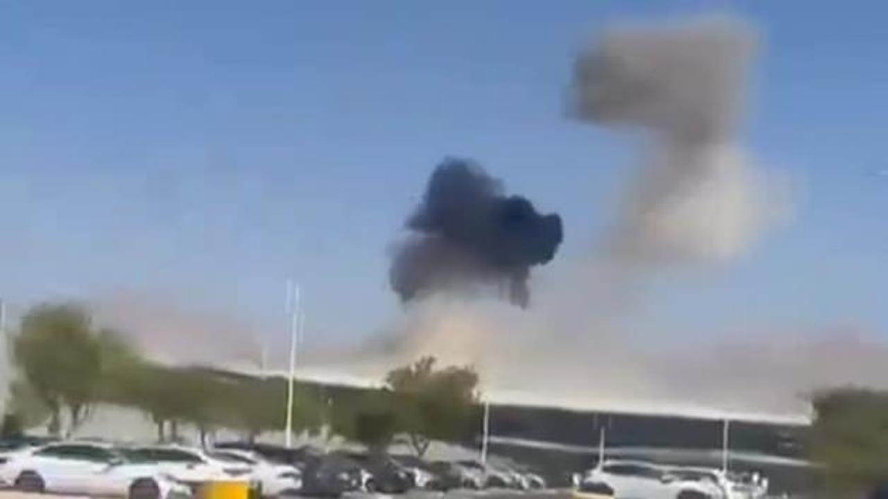 Husiler İsrail'i vurdu: İsraillilerin korku dolu anları kamerada!