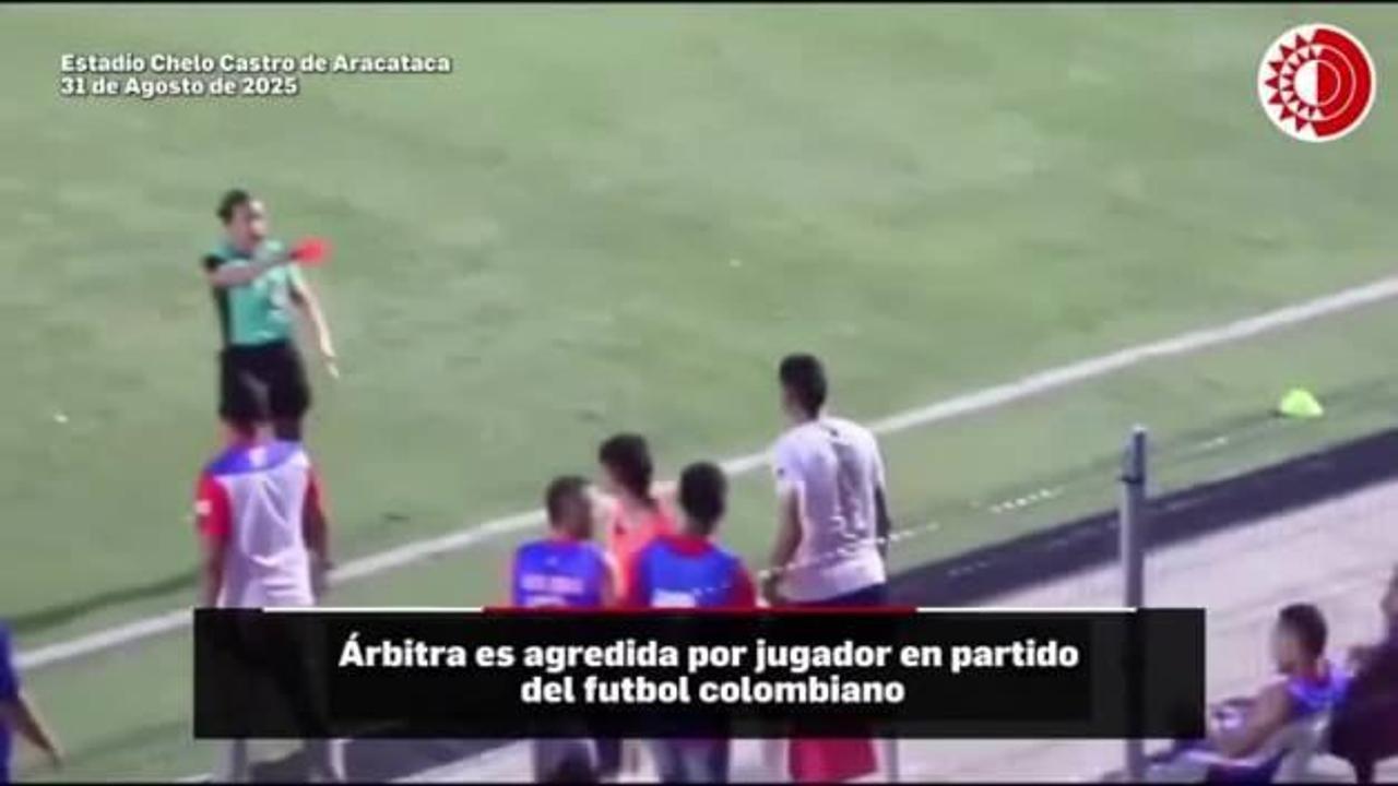 Futbol dünyası bu olayı konuşuyor! Kırmızı kart gören futbolcu kadın hakeme tokat attı