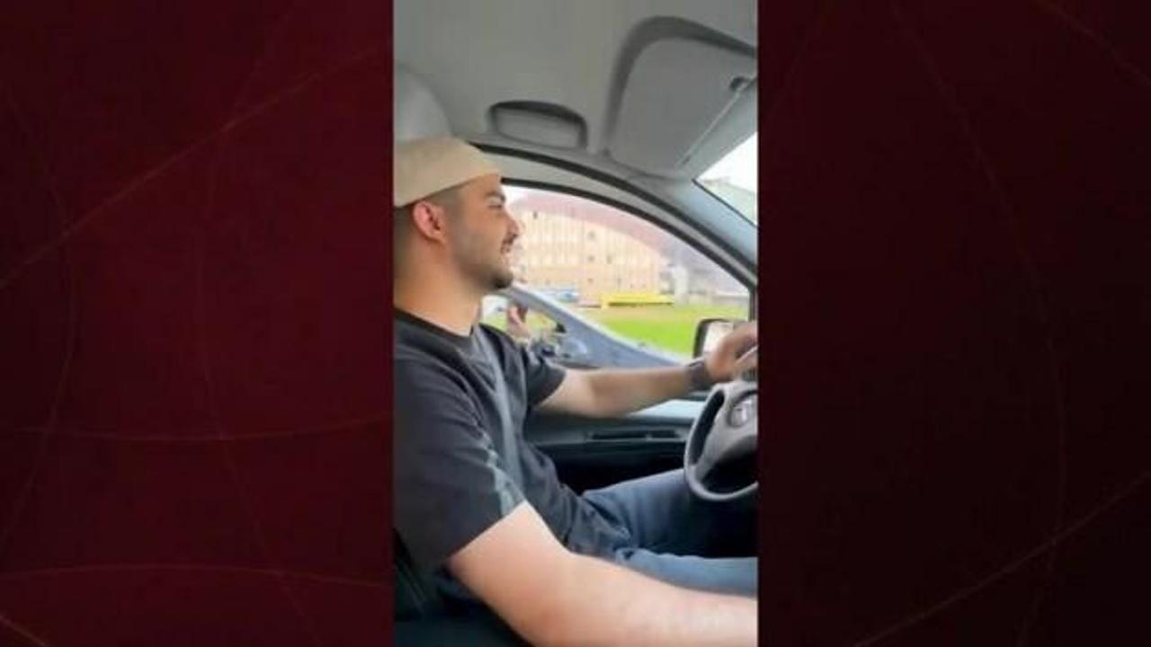 İnegöl’de trafikte ilginç anlar: 'Namaza başladım, kornaya basabilirsiniz'