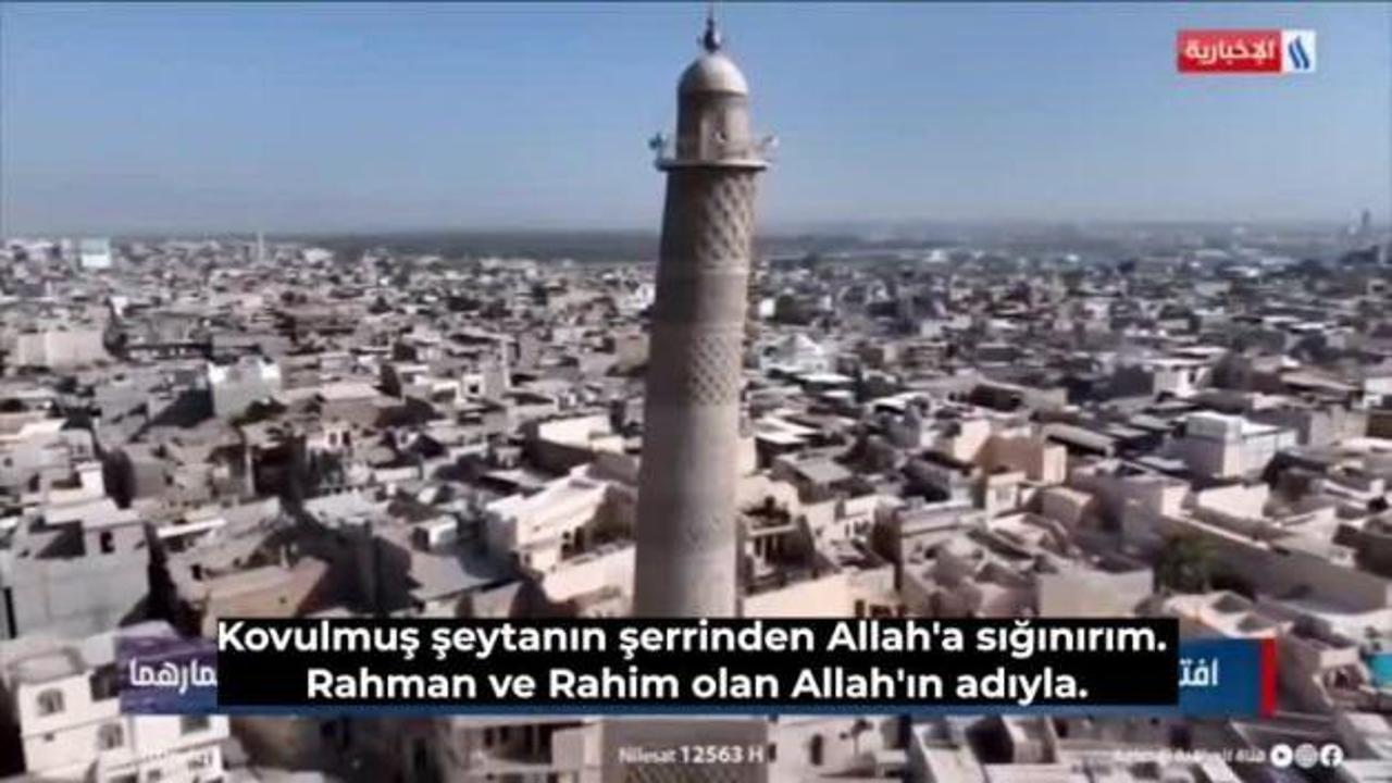 Irak'ta cami açılışında okunan ayet sonrasında Yezidilerden özür dilendi! İşte o ilginç anlar