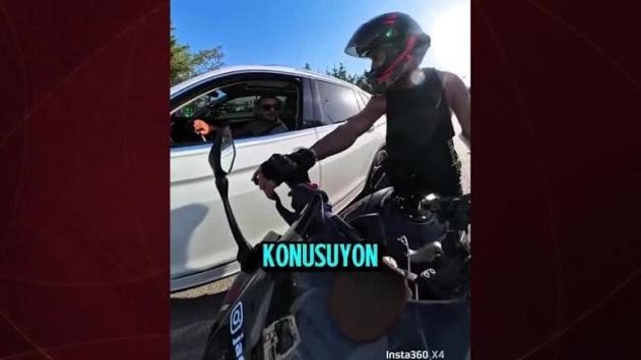 Trafikteki tartışma kısa sürdü: “R”leri sen de söyleyemiyor musun?