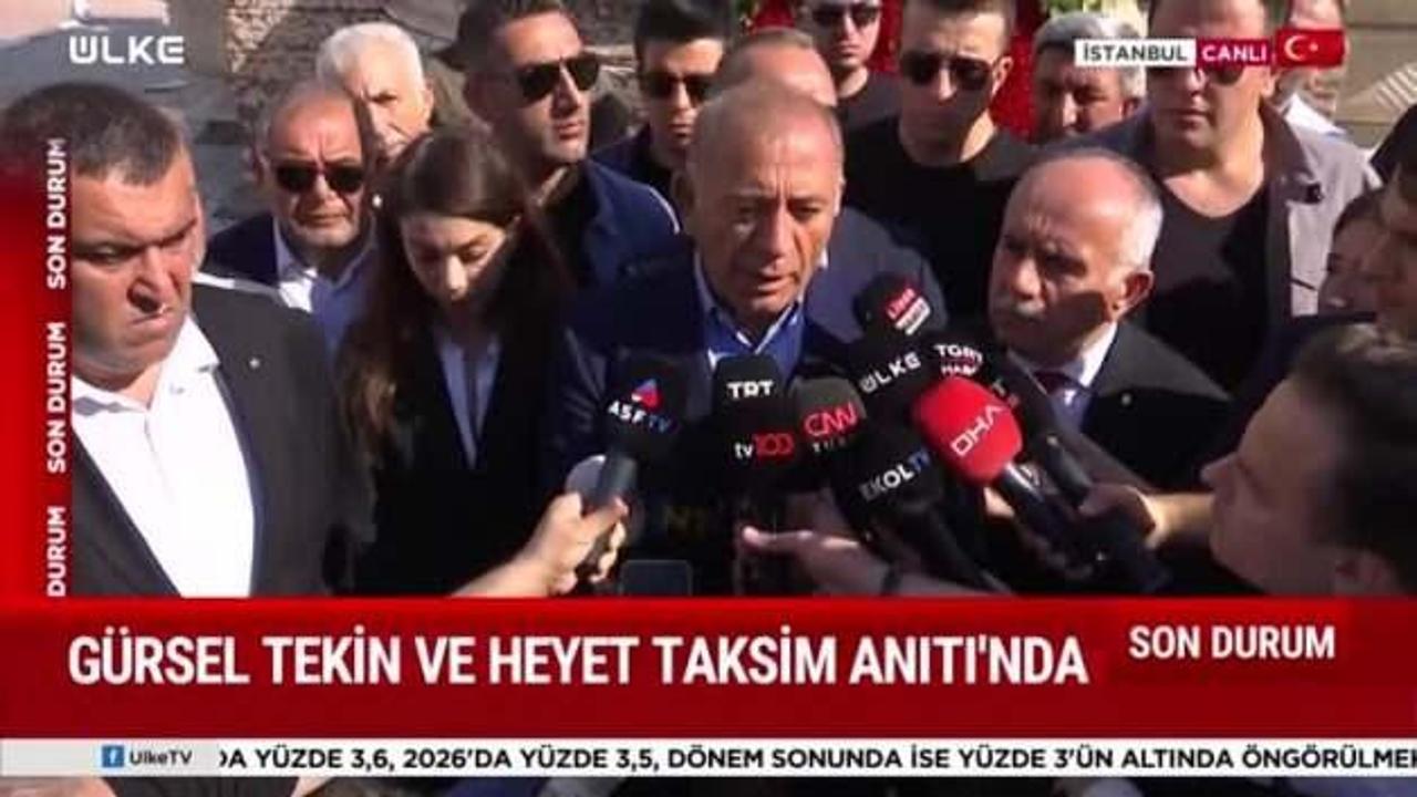 CHP'li Gürsel Tekin "Tartışmaların parçası olmayacağız" diyerek itidal çağrısında bulundu
