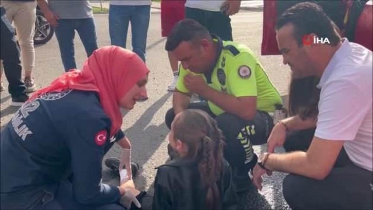 Çorlu’da kaza: Yaralanan küçük kızın sözleri yürek burktu