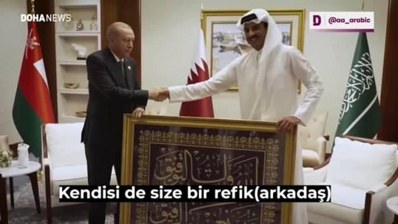 Katar'da samimi anlar!