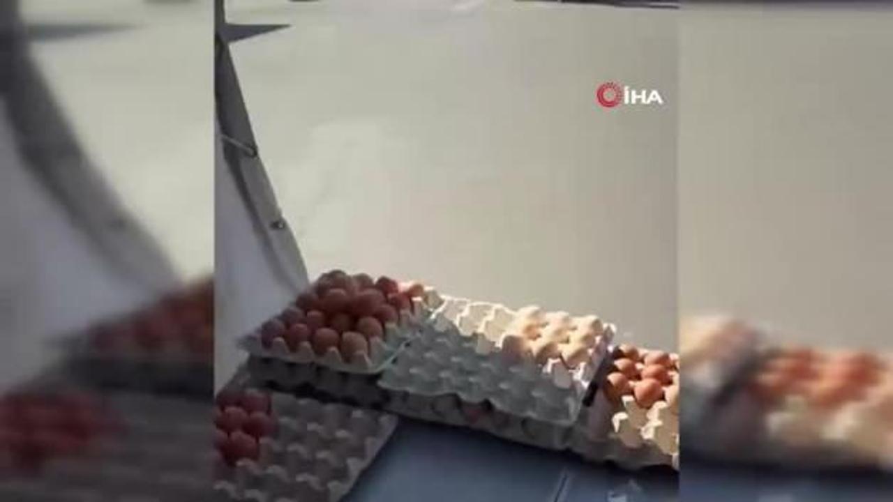 Rusya'nın Ukrayna'daki üniversite binasını hedef aldığı İHA saldırısı kameralara yansıdı