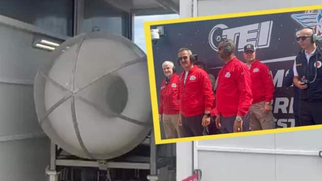 Türkiye'nin ilk milli turbofan uçak motoru TEI-TF6000 ilk kez Teknofest'te test edildi
