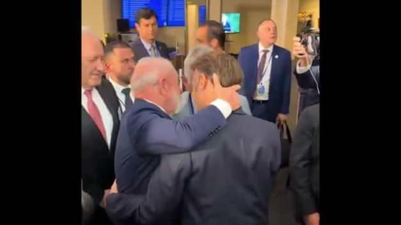 BM toplantısında ilginç anlar: Brezilya Başbakanı Lula, Macron’u ensesinden tuttu