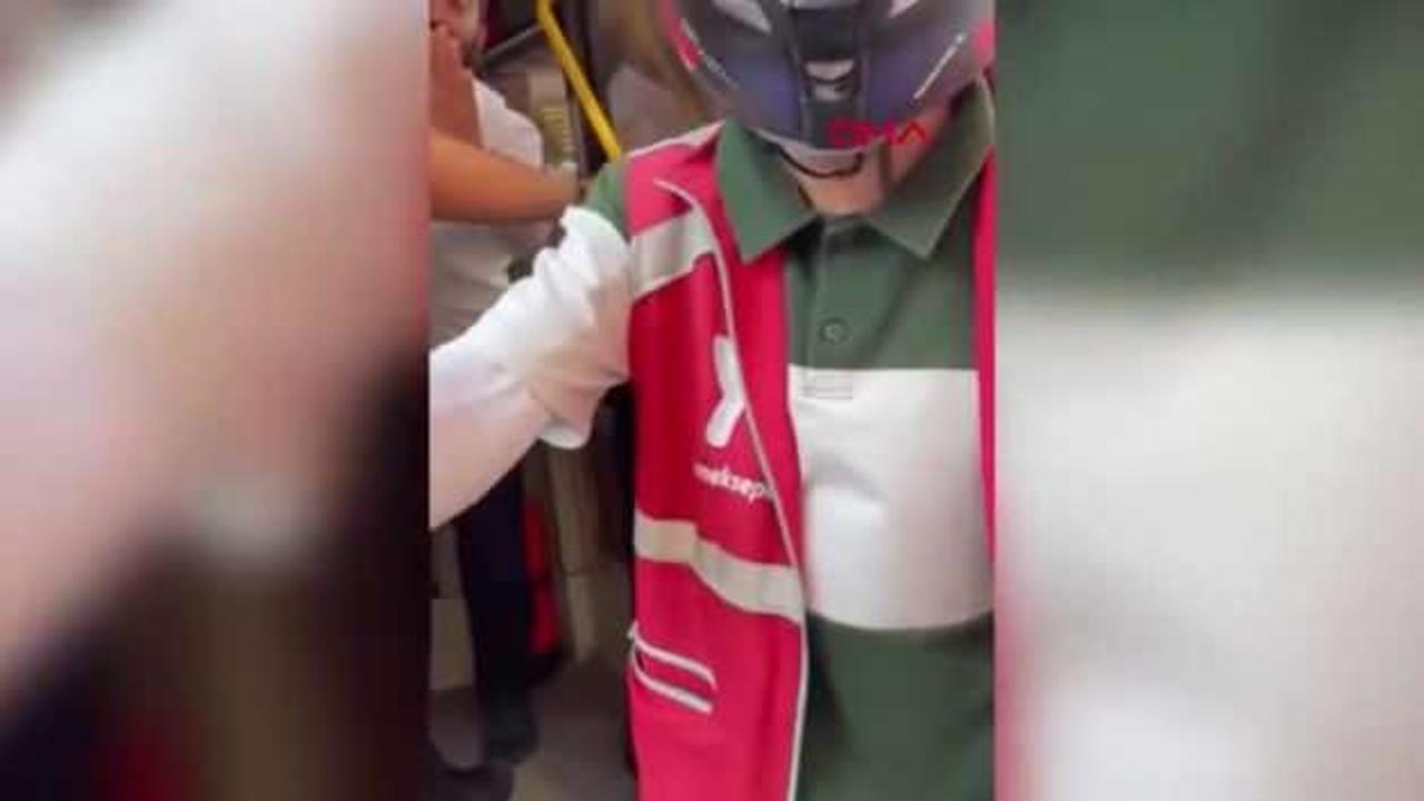 İETT otobüsünde karekod kavgası çıktı! Ortalık bir anda karıştı