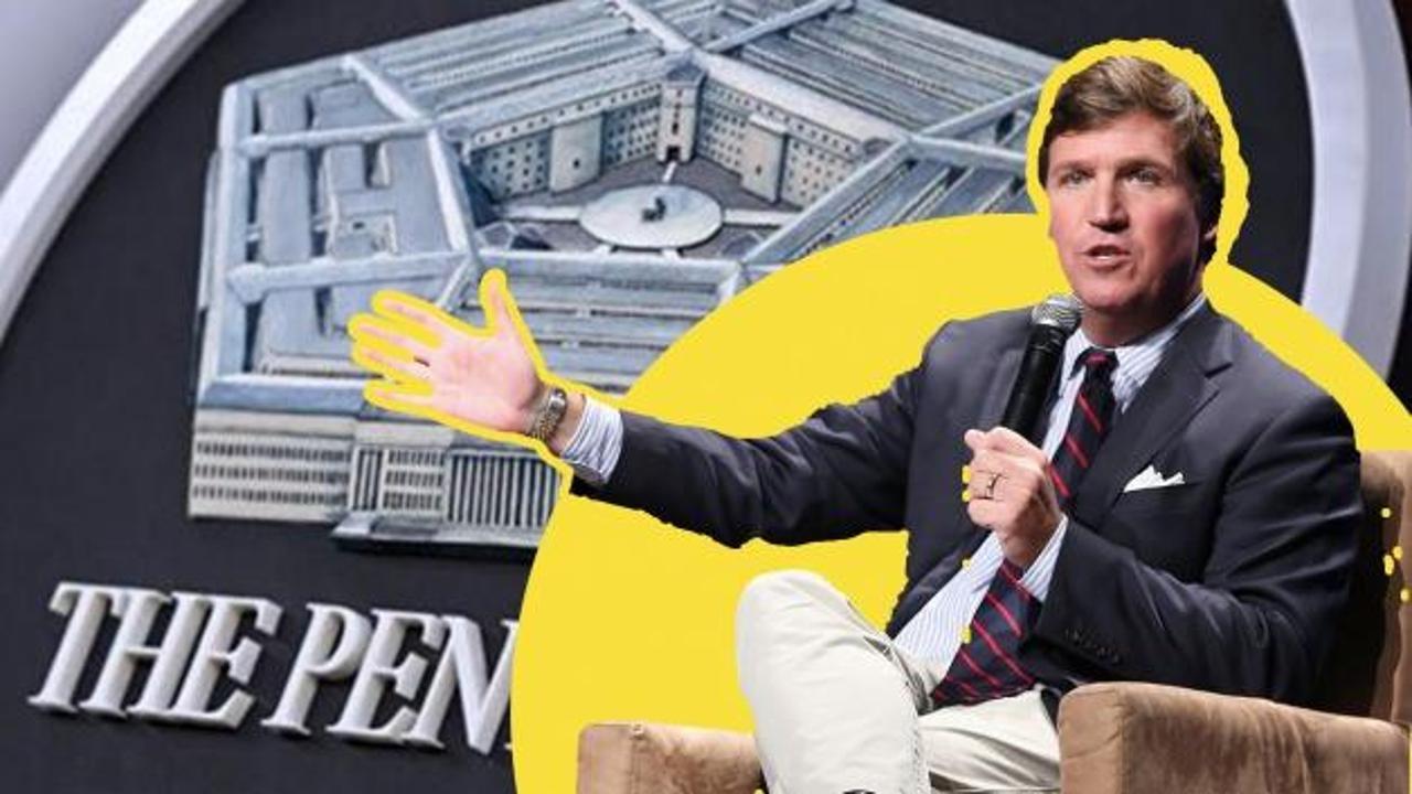 ABD'li gazeteci Tucker Carlson: İsrailli komutanlar Pentagon'daki toplantıyı bastı!