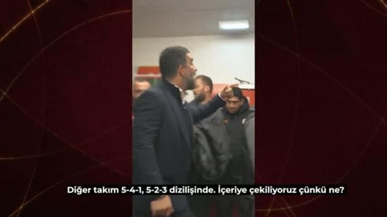 Arda Turan'ın Aberdeen maçı öncesi takımını ateşlediği anlar viral oldu