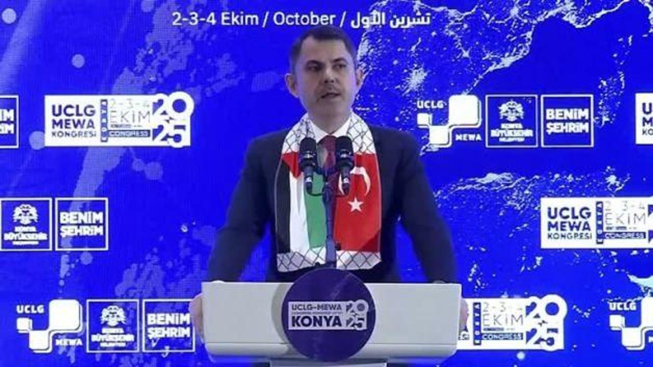 Bakan Murat Kurum İsrail'in Sumud Filosuna "barbar saldırısını lanetliyorum." dedi.