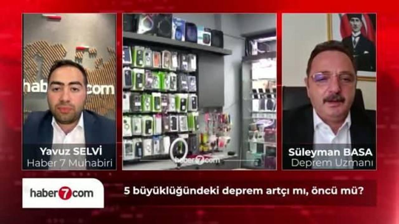 Deprem Uzmanı Süleyman Basa istanbul'da meydana gelen son depremi yorumladı