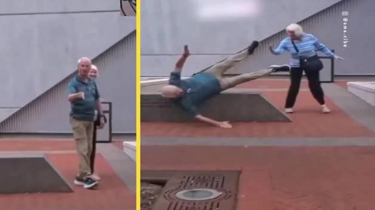 Yaşlı Siyonist'in provokasyon girişimi ters tepti