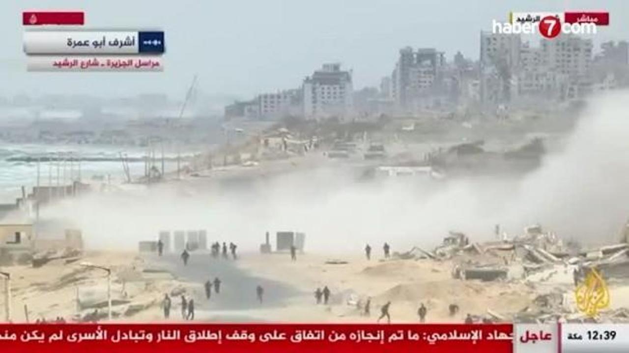 Ateşkese rağmen Gazze bombalanıyor