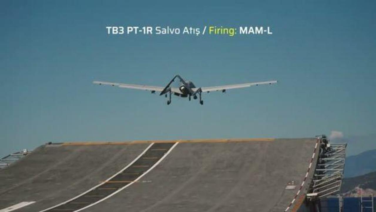 Mavi Vatan'da tarihi gün! Milli siha’lardan tam isabet