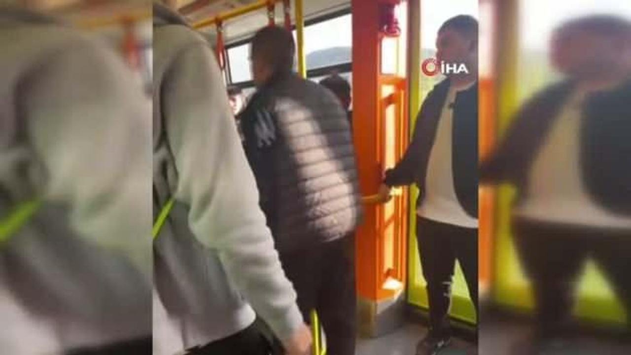Alkollü şahıs metroyu karıştırdı