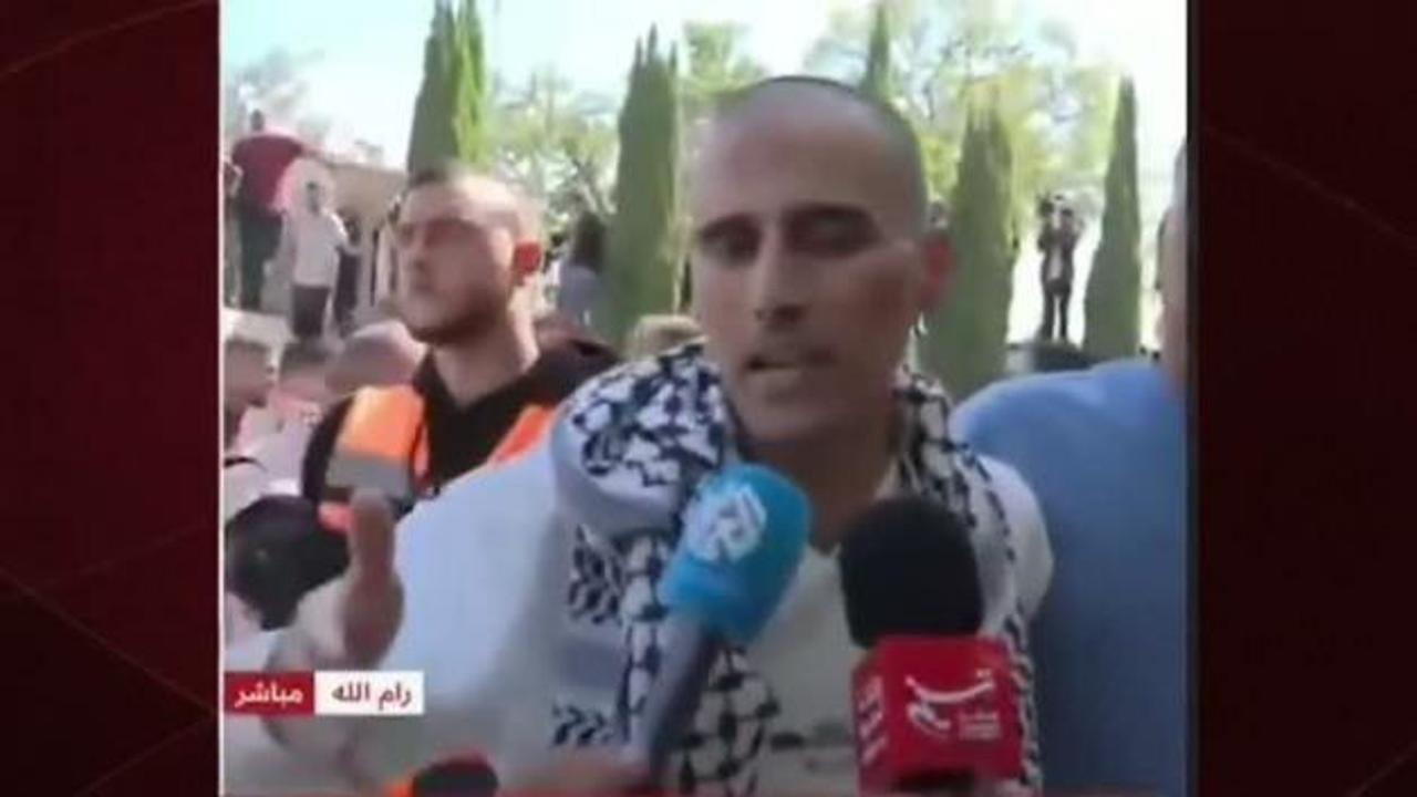 Filistinli esirler yıllar sonra ailesine kavuştu