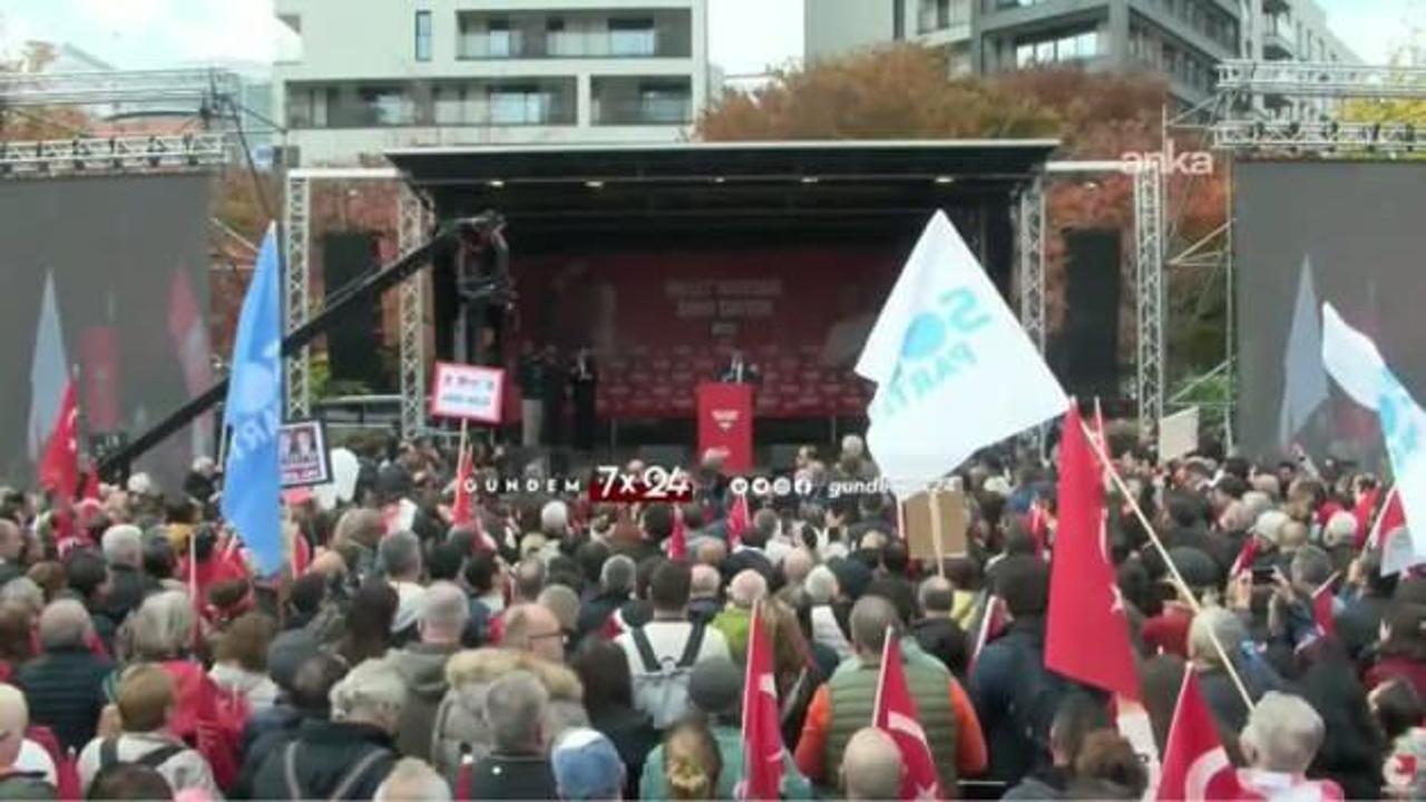 CHP, Brüksel'de yabancı vekile Cumhurbaşkanı Erdoğan'ı yuhalattı