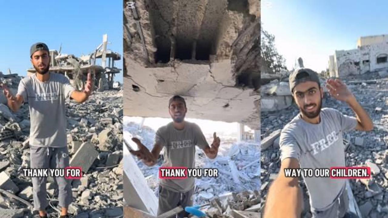 Gazzeli Mervan'dan Trump'a ateşkes teşekkürü