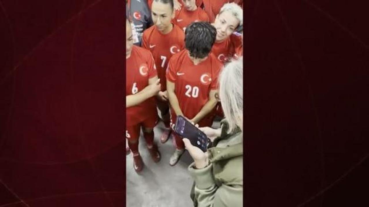 Cumhurbaşkanı Erdoğan, A Milli Kadın Futbol Takımı'nı tebrik etti