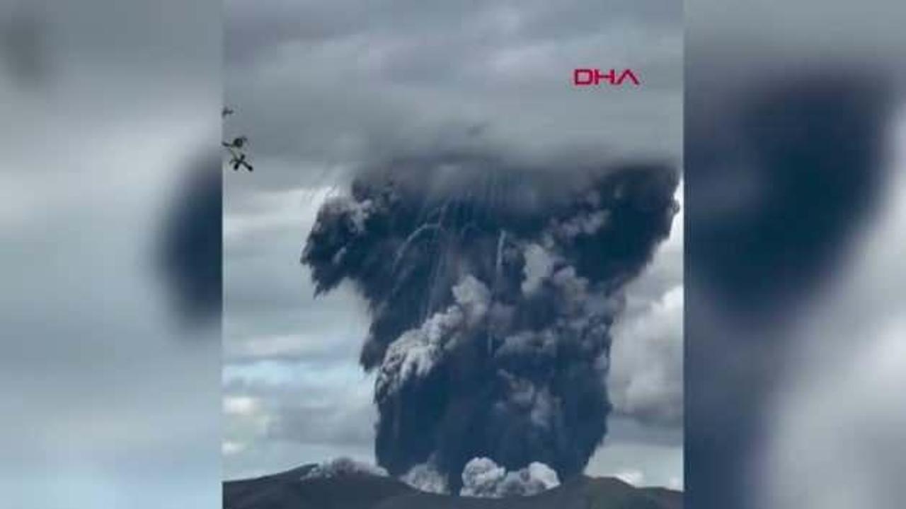 Filipinler’de Kanlaon Yanardağı Patladı: Kül 2 kilometre yükseldi