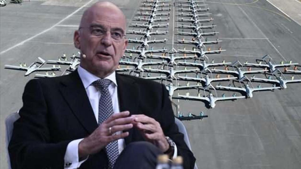 Yunanistan Savunma Bakanı Nikos Dendias: Türkiye 1 milyondan fazla drone konuşlandırıyor