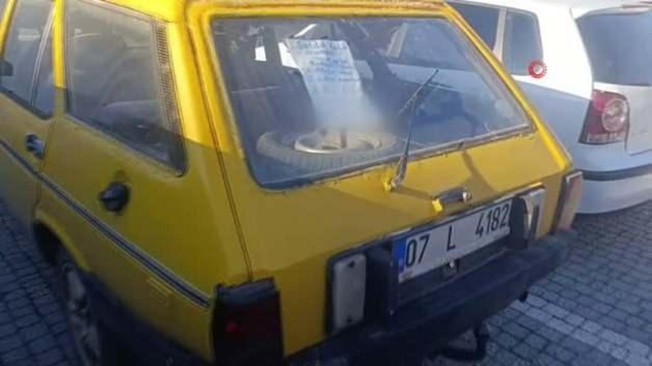 41 yaşındaki Tofaş'ı 100 bin liradan satışa çıkardı: "Satılık Antik Muratti Kartal"