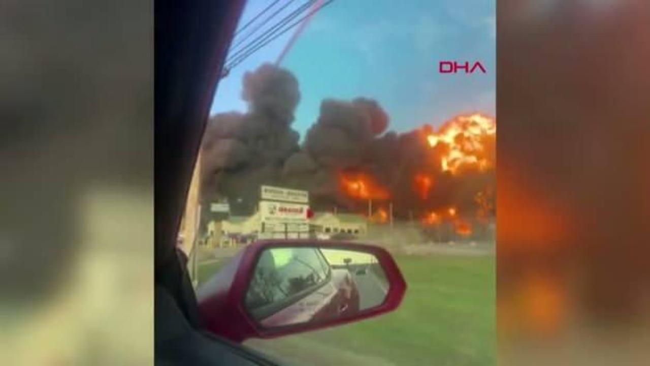 ABD'de kargo uçağı düştü