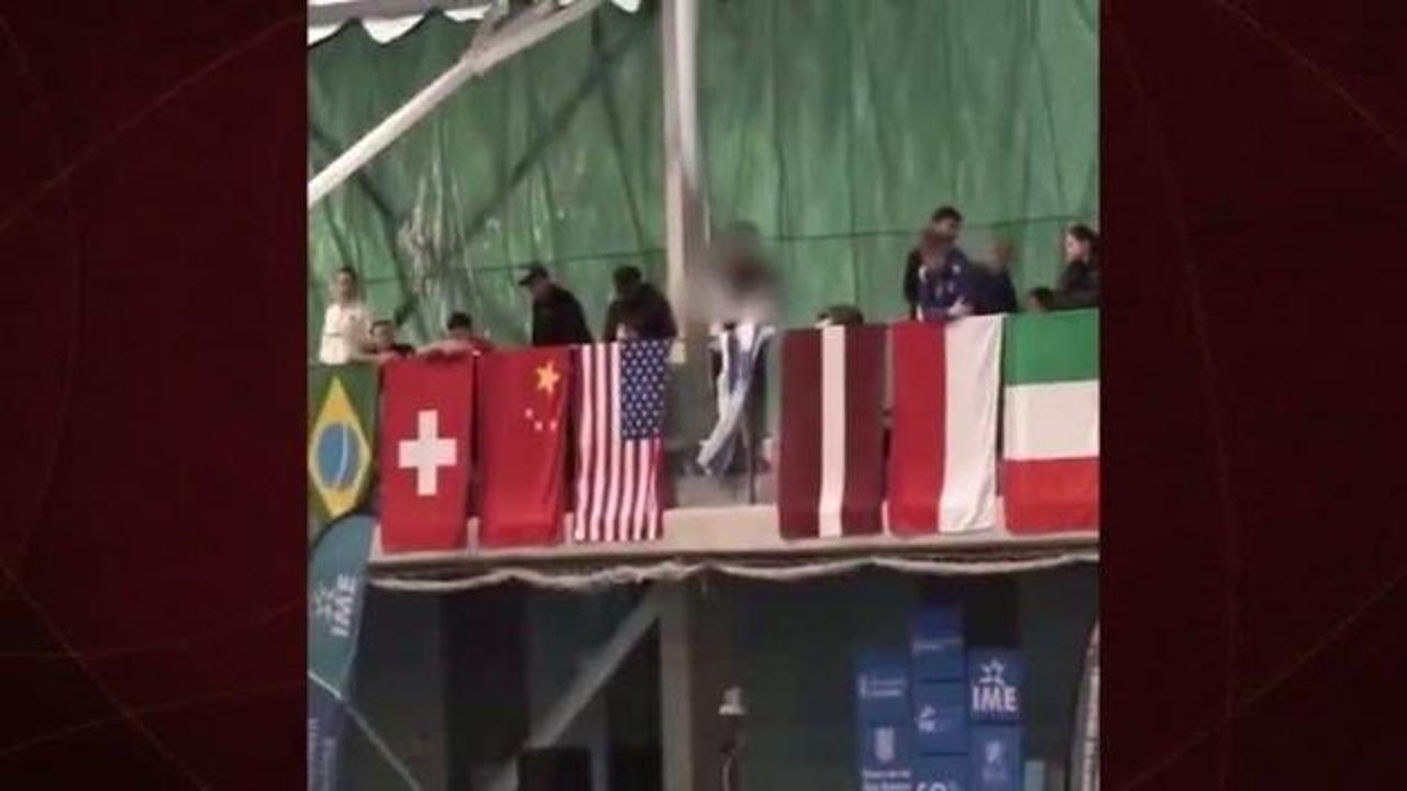 İspanya’da düzenlenen turnuvada İsrail bayrağı kal…