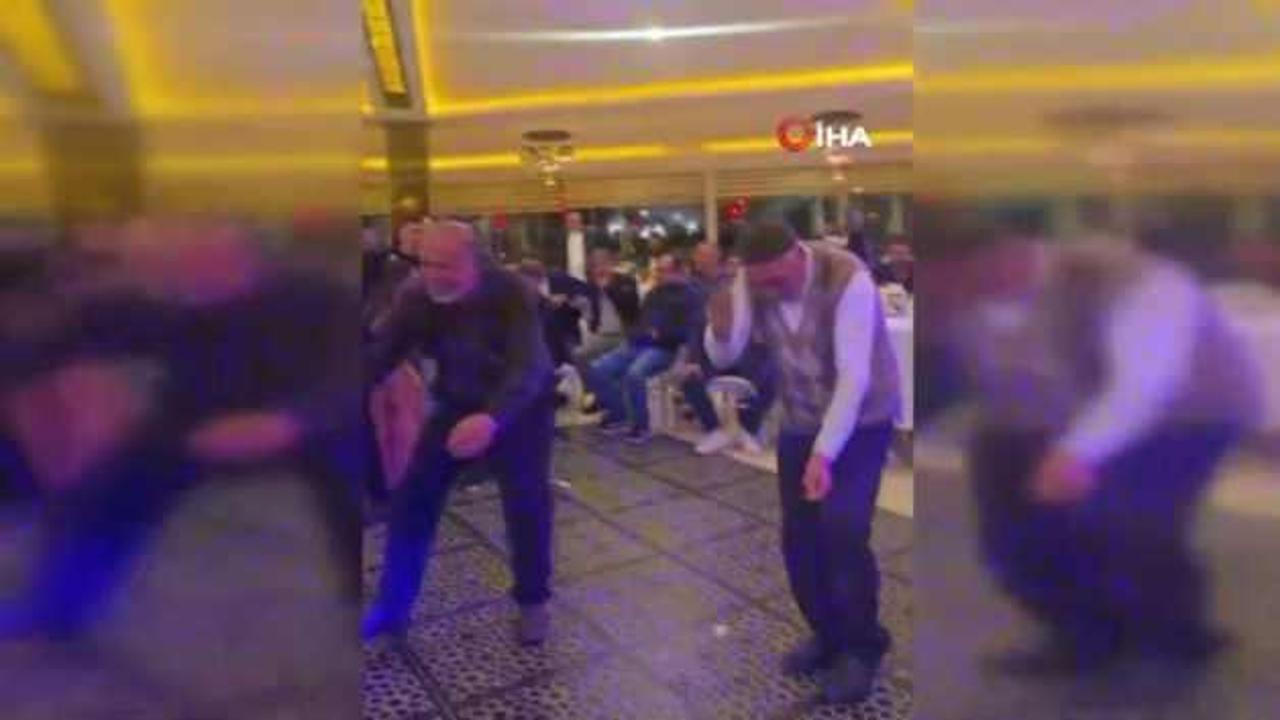 İhtiyar delikanlılar pistte gençlere taş çıkardı