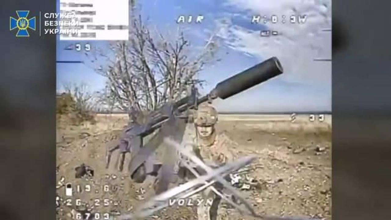 Kamikaze dronelara karşı askerlerin aciz anları! Görüntüler paylaşıldı