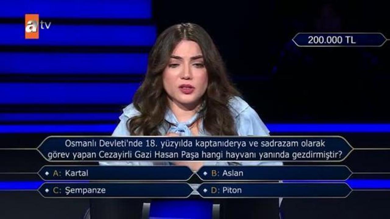 Kim Milyoner’de zorlayan soru! Yarışmacının Osmanlı cevabı stüdyoyu salladı