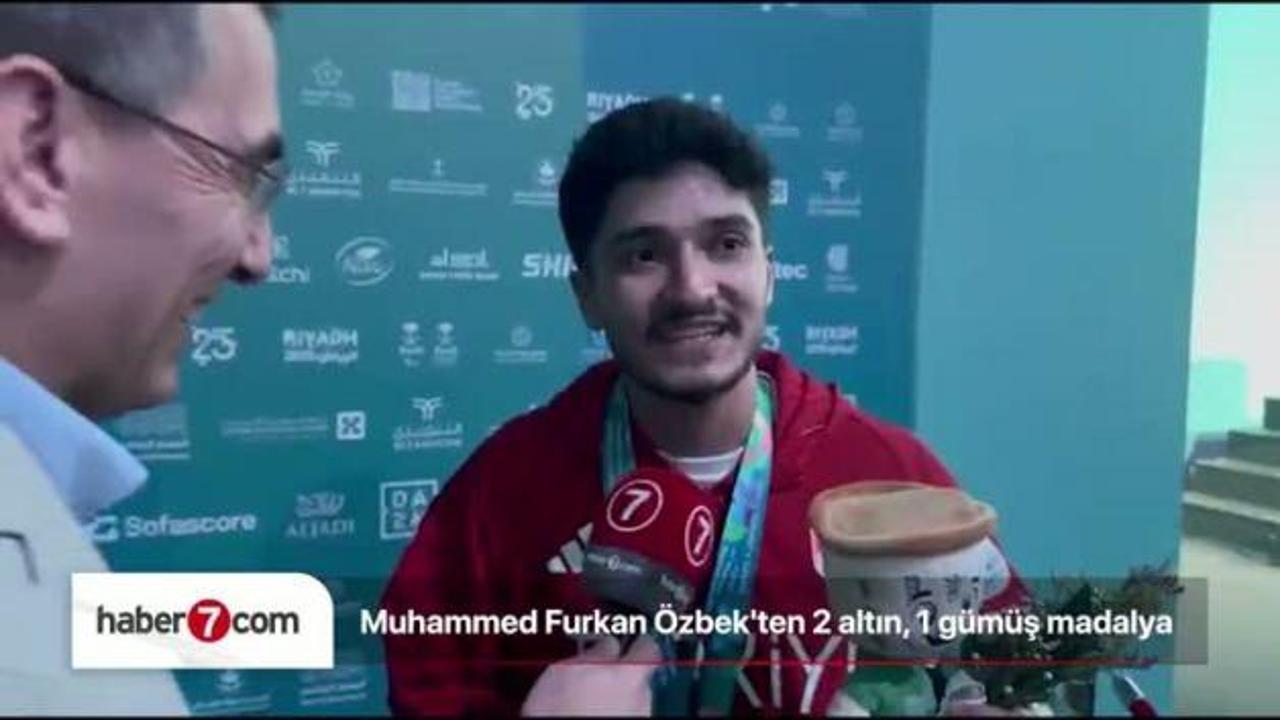 Türk sporcular Riyad'ta madalyaları sildi süpürdü