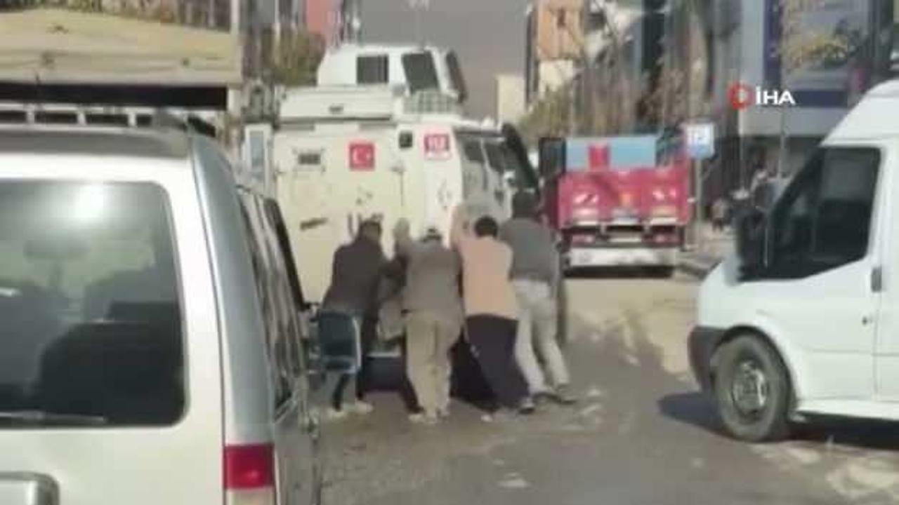 Yüksekova'daki o anlar sosyal medyada gündem oldu