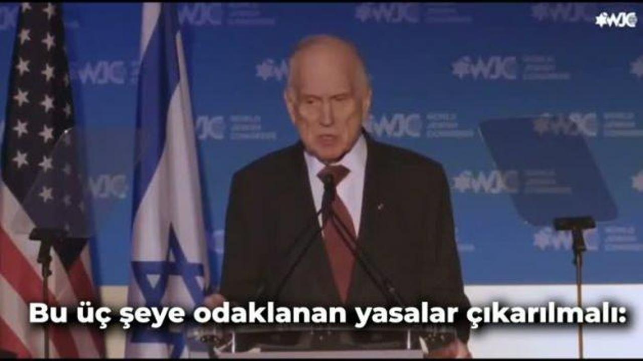 Dünya Yahudi Kongresi Başkanı Lauder: Beyni yıkanmış bir nesli kaybettik