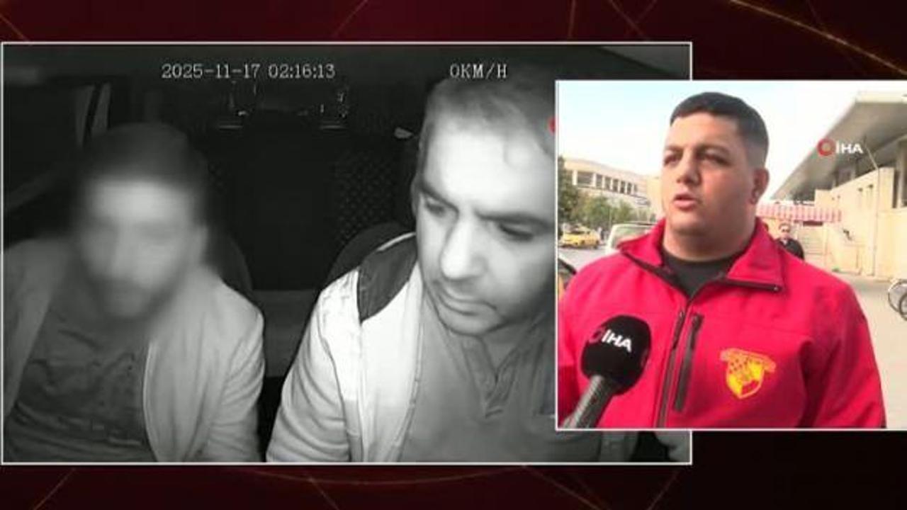 Taksi ücretini ödemeden kaçtı, taksici esnafı isyan etti!