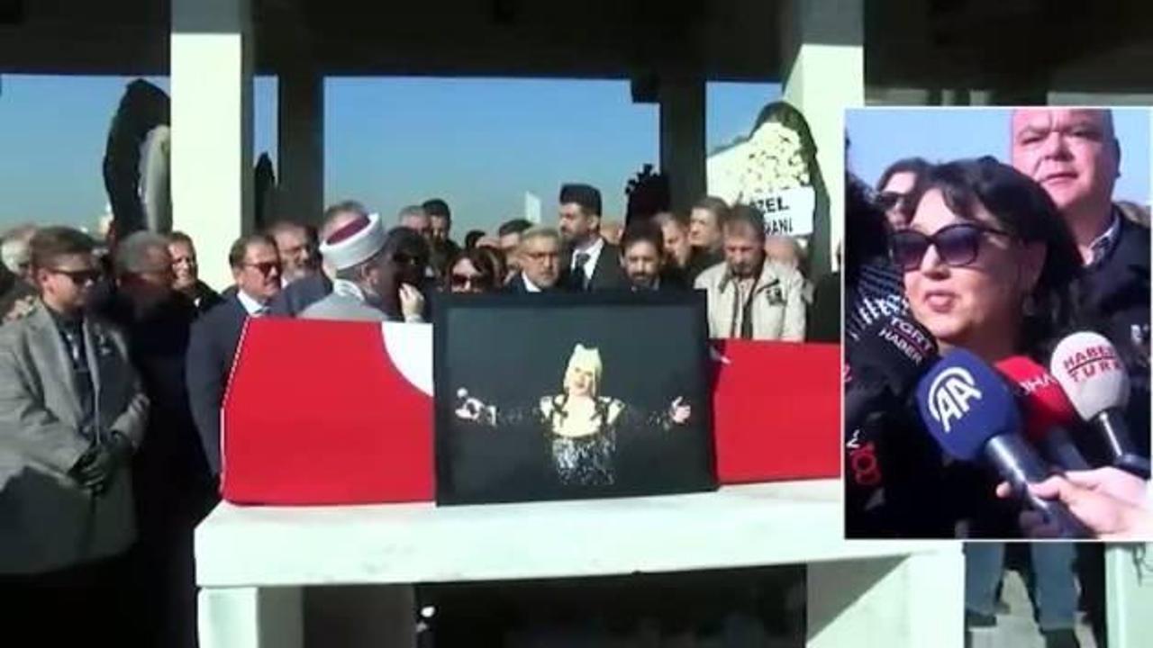 Ünlü sanatçı Muazzez Abacı memleketi Ankara'da son yolculuğuna uğurlandı