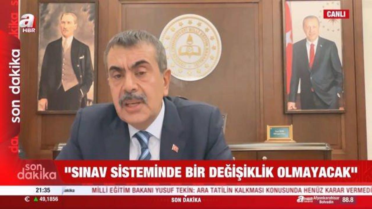 Bakan Tekin'e özel okullarda fahiş fiyat uygulaması soruldu: Gerekirse kapatırız