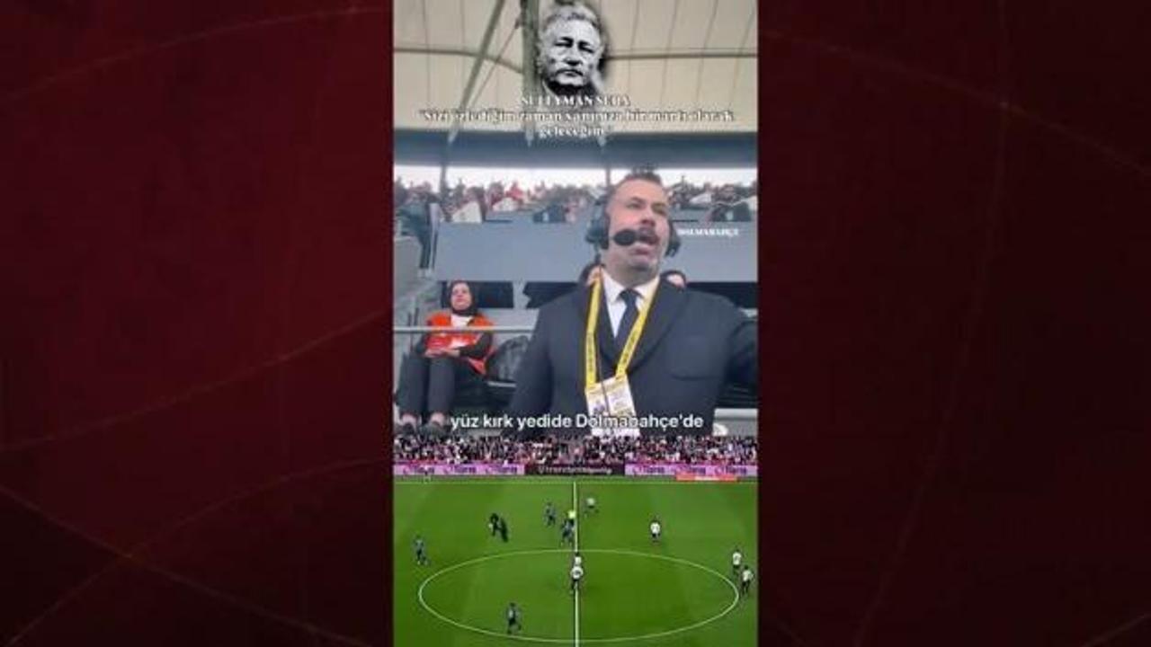 Beşiktaş - Samsunspor maçının spikerinden duygusal paylaşım! Süleyman Seba'yı o sözleriyle andı