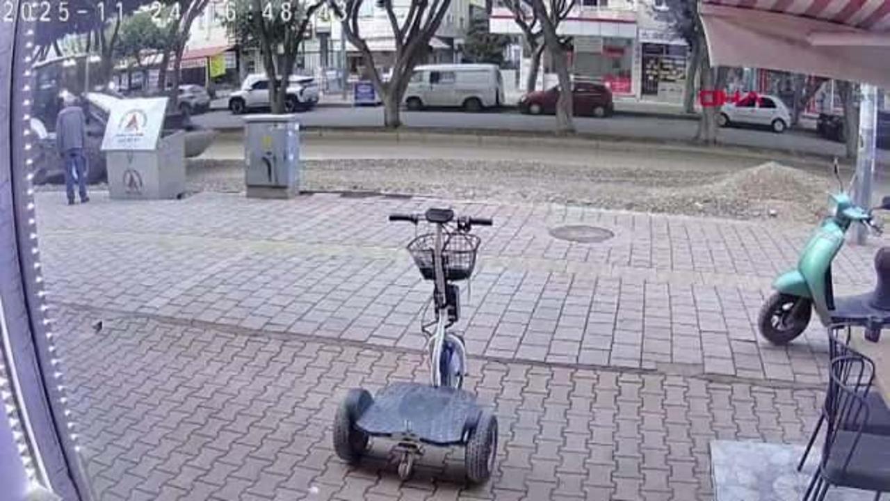 Ekmek almak için çıkmıştı; kepçenin altında kalarak öldü, kaza kamerada