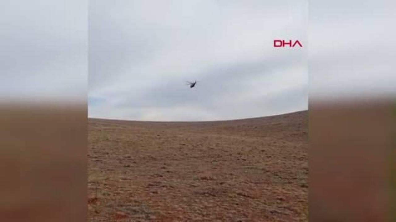 Konya'da dağlık alanda kalp krizi geçiren çoban, h…