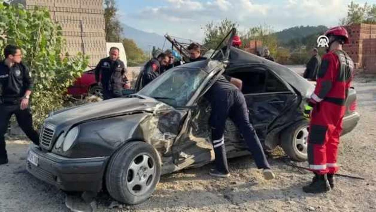 Park halindeki araca çarptı: Sürücü öldü