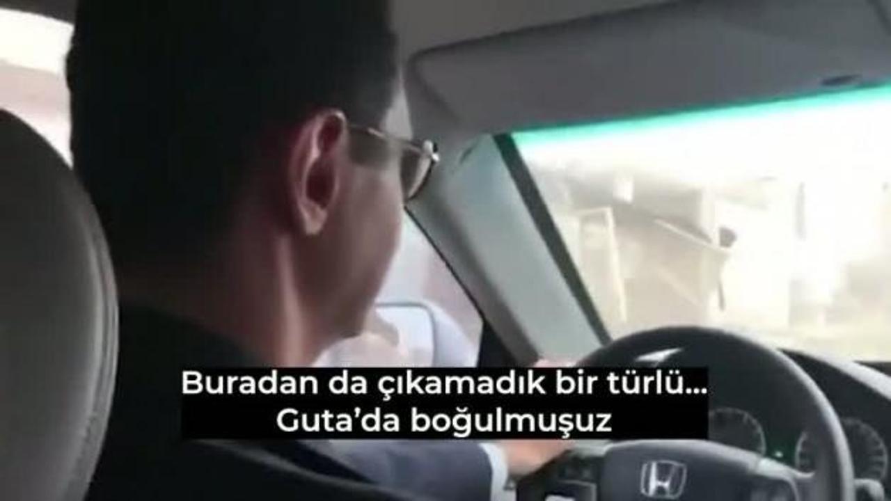 Esed’in Guta turu yeniden gündemde: Yıl dönümünde ortaya çıkan görüntüler tepki çekti