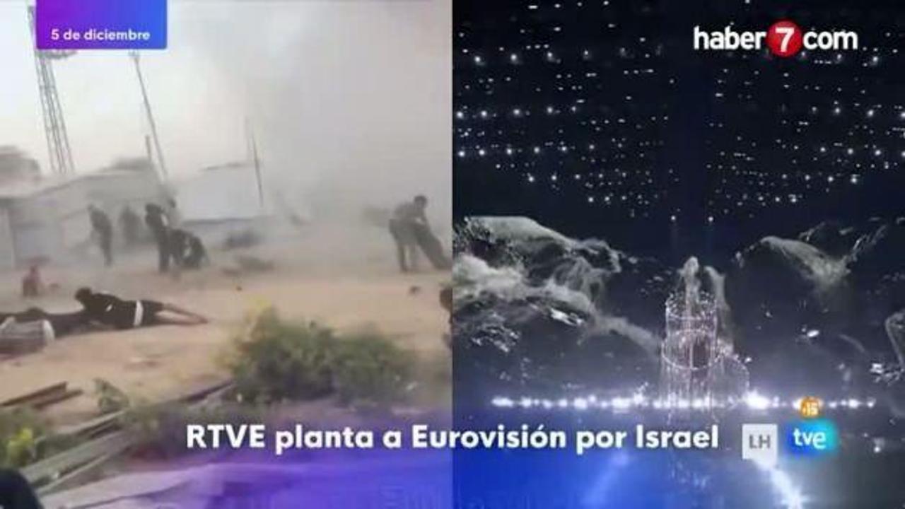 İspanya devlet televizyonu RTVE, İsrail'in katılımı nedeniyle Eurovision'dan çekildi